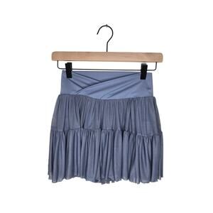 BLOGILATES Twirl Skort Storm Blue Size XS
